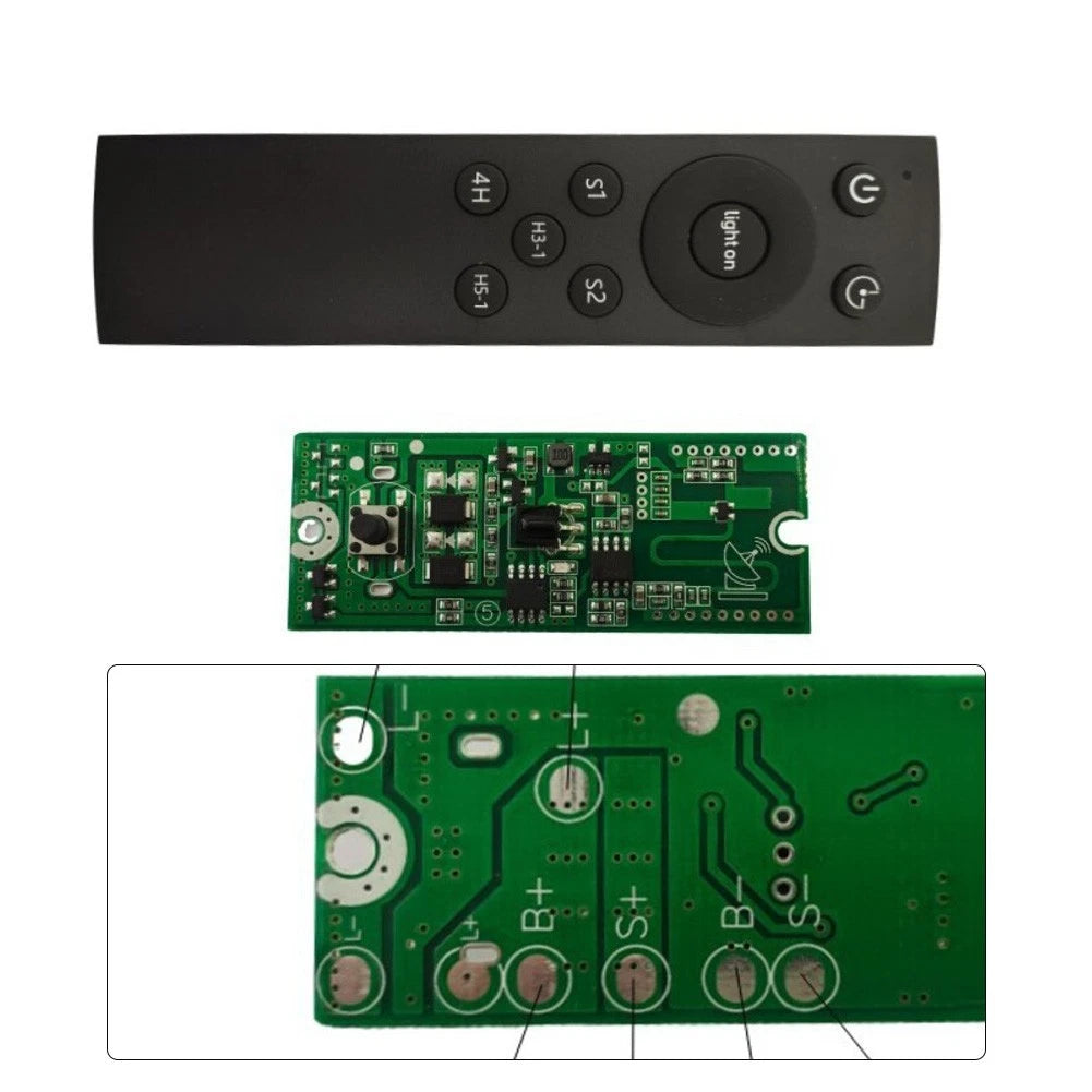 Motion Sensing Circuit Board for Solar Street Lamp Modifications