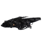 Right Side Headlight for Nissan Altima (2016–2018) Halogen Black Housing