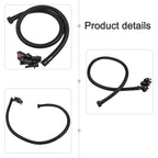Multi Nozzle Inflatable Air Pump Hose 1.2m for Surfboard Paddle Boards