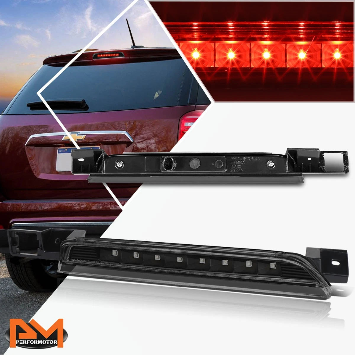 LED Third Brake Light for Chevy Equinox/GMC Terrain (2010–2017)