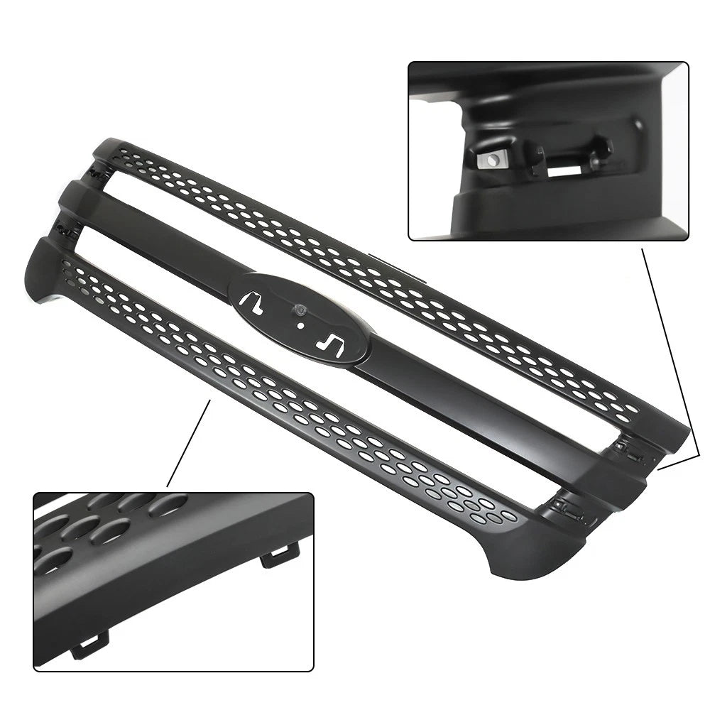 Matte Black ABS Front Upper Bumper Grill for Ford Explorer (2011-2015)