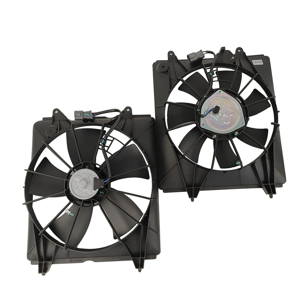 Set of 2 Radiator & A/C Cooling Fans for Honda CR-V (2007–2009)