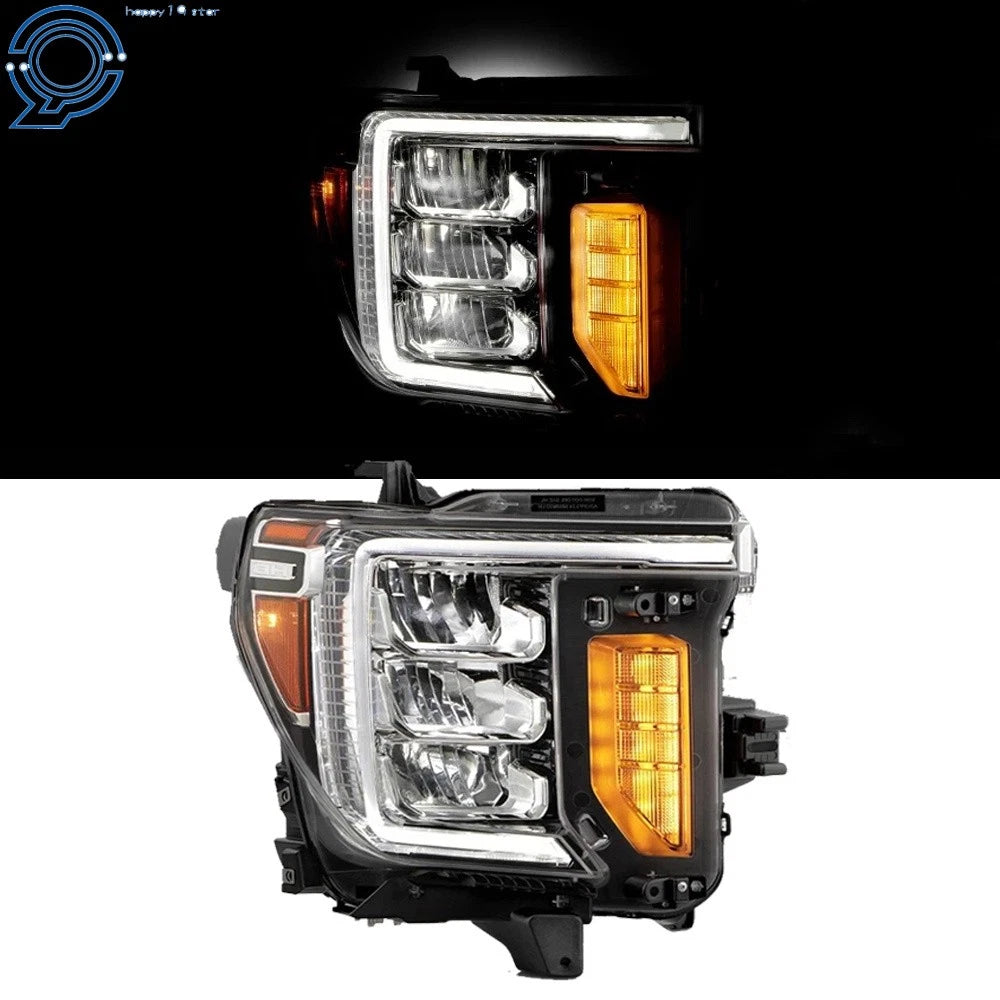 Full LED Headlight with LED Signal for GMC Sierra 2500/3500 HD (2020–2023)