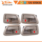 Set of 4 Interior Door Handles for Toyota Camry (1997–2001) Beige