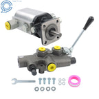 2X 16 GPM 2 Stage Pump and 25 GPM Auto Detent Valve Log Splitter Kit