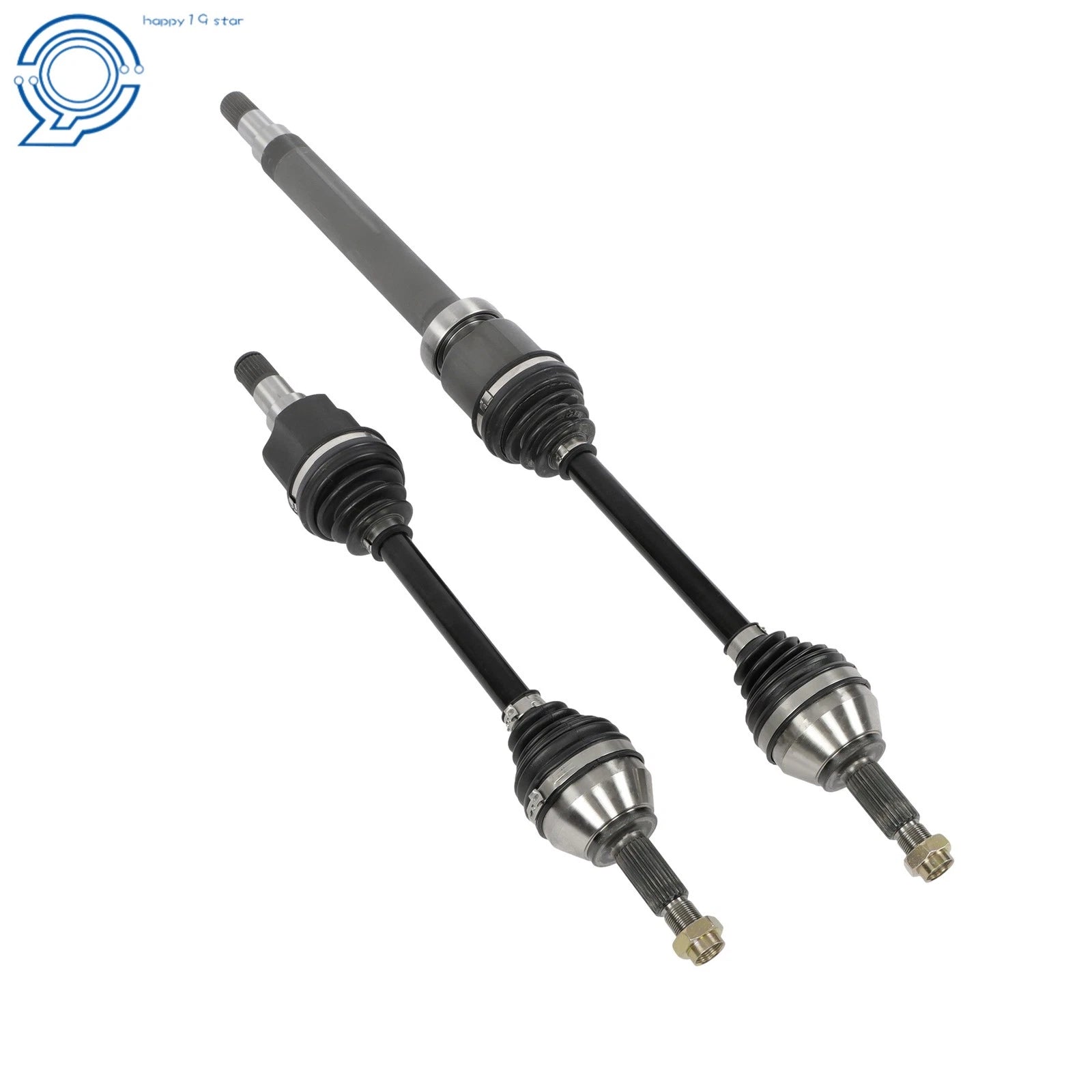 Set of 2 Front CV Axle Shaft Assemblies for Ford Focus (2000–2011)