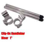 53mm Riser Clip-On Handlebars for Ducati 748 848 916 996 998 999 1098 1198