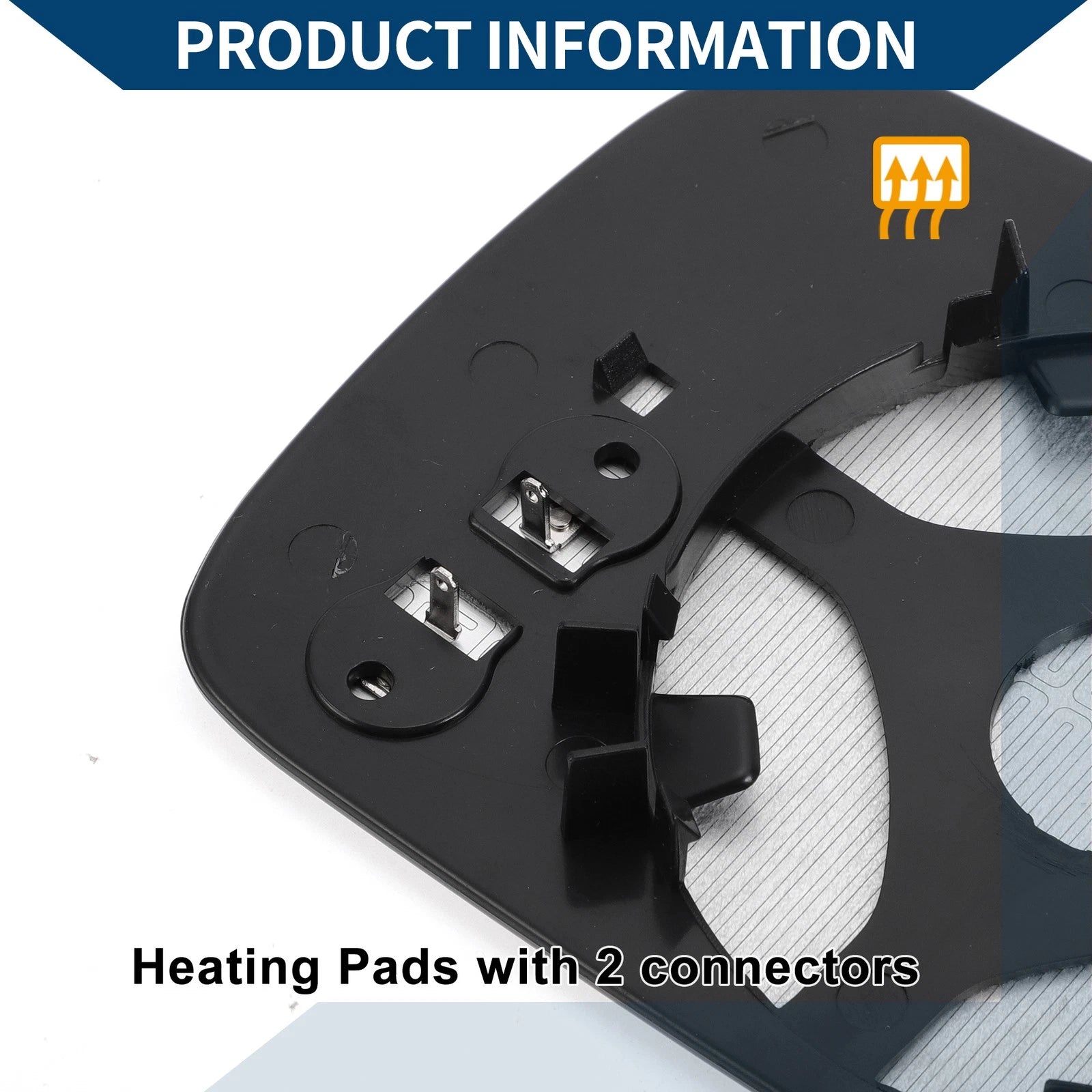 Heated Mirror Glass for Volkswagen Polo (1994–2000)