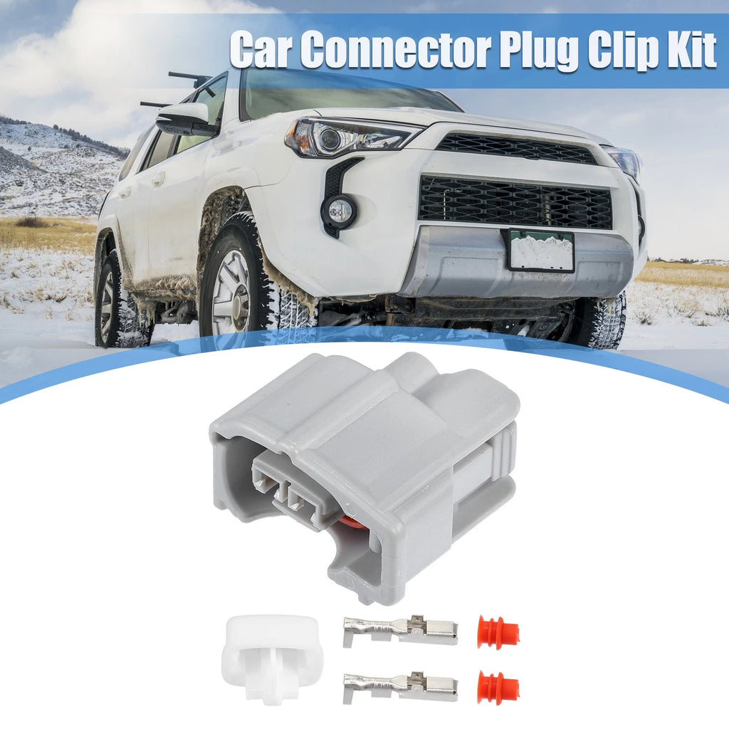 Set of 2 Fuel Injector Connector Adapter Plugs for Toyota (No. 90980-11875)