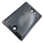 Carbon Brake Fluid Reservoir Cap Cover for Kawasaki Ninja 650R (2006–2010), ZX6R (1985–1997)