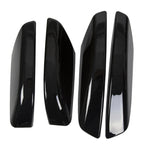 4X Black Roof Rails Rack End Cover Cap for Toyota 4Runner (2003–2009)