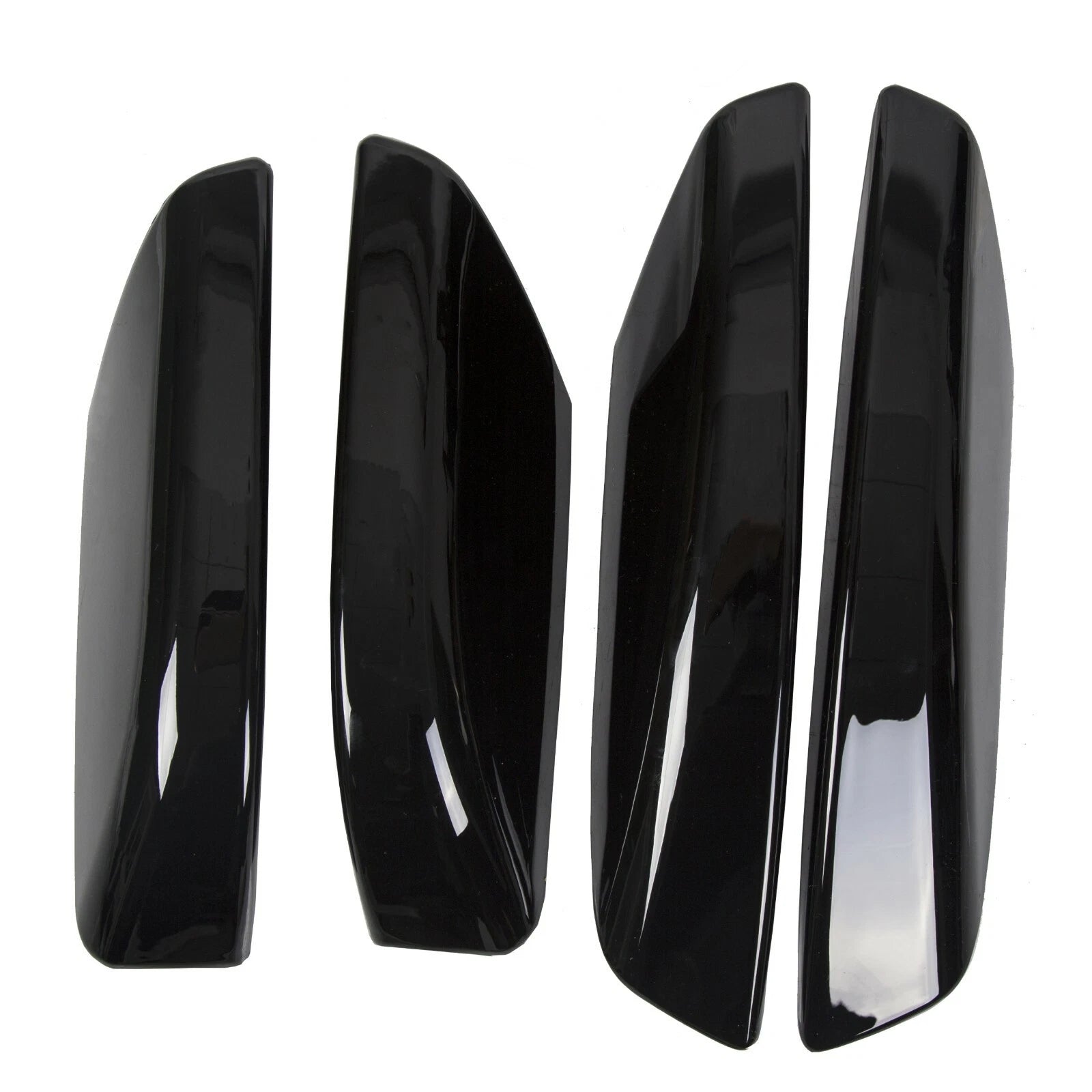 4X Black Roof Rails Rack End Cover Cap for Toyota 4Runner (2003–2009)