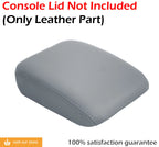 Center Console Lid Armrest Cover for VW EOS (2007–2015) Gray PVC Leather