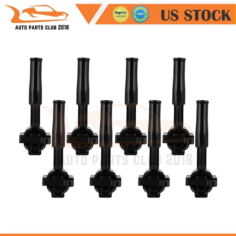 Set of 8 Ignition Coils for Jaguar XK8 XJ8 (1997–1998)