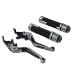 Set of 2 Extendable Brake Clutch Lever Grips for Yamaha YZF R1 (2009–2014)
