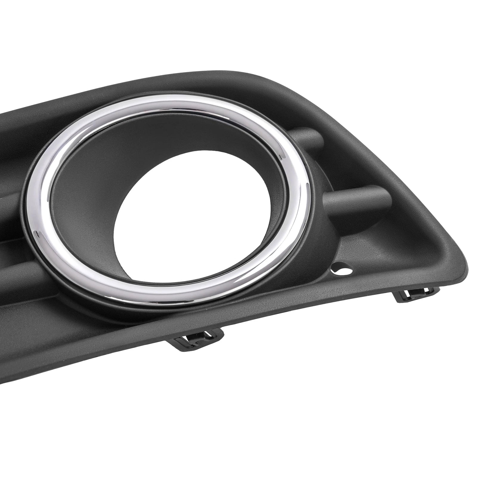 Set of 2 Fog Light Covers with Chrome Ring for Honda Pilot (2012-2015)