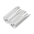 Silver Motorcycle Footpegs for Honda Ruckus (2003–2023)