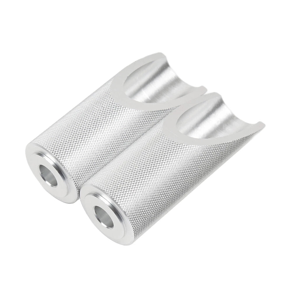 Silver Motorcycle Footpegs for Honda Ruckus (2003–2023)