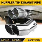 2.5" Chrome Exhaust Tip