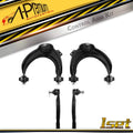 Set of 4 Front Upper Control Arms & Tie Rod Ends for Honda Accord (2003–2007)