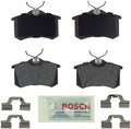 Set of 4 Rear Blue Disc Brake Pads for VW Passat Jetta Golf Audi A4 TT Quattro