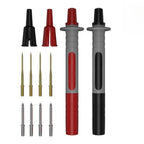 Multimeter Test Probe Set of 2 with 1mm Copper Tip & 2mm Needle CATII 1000V