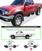iArmor Stainless Steel Pocket Steps for Toyota Tacoma (1995–2004)