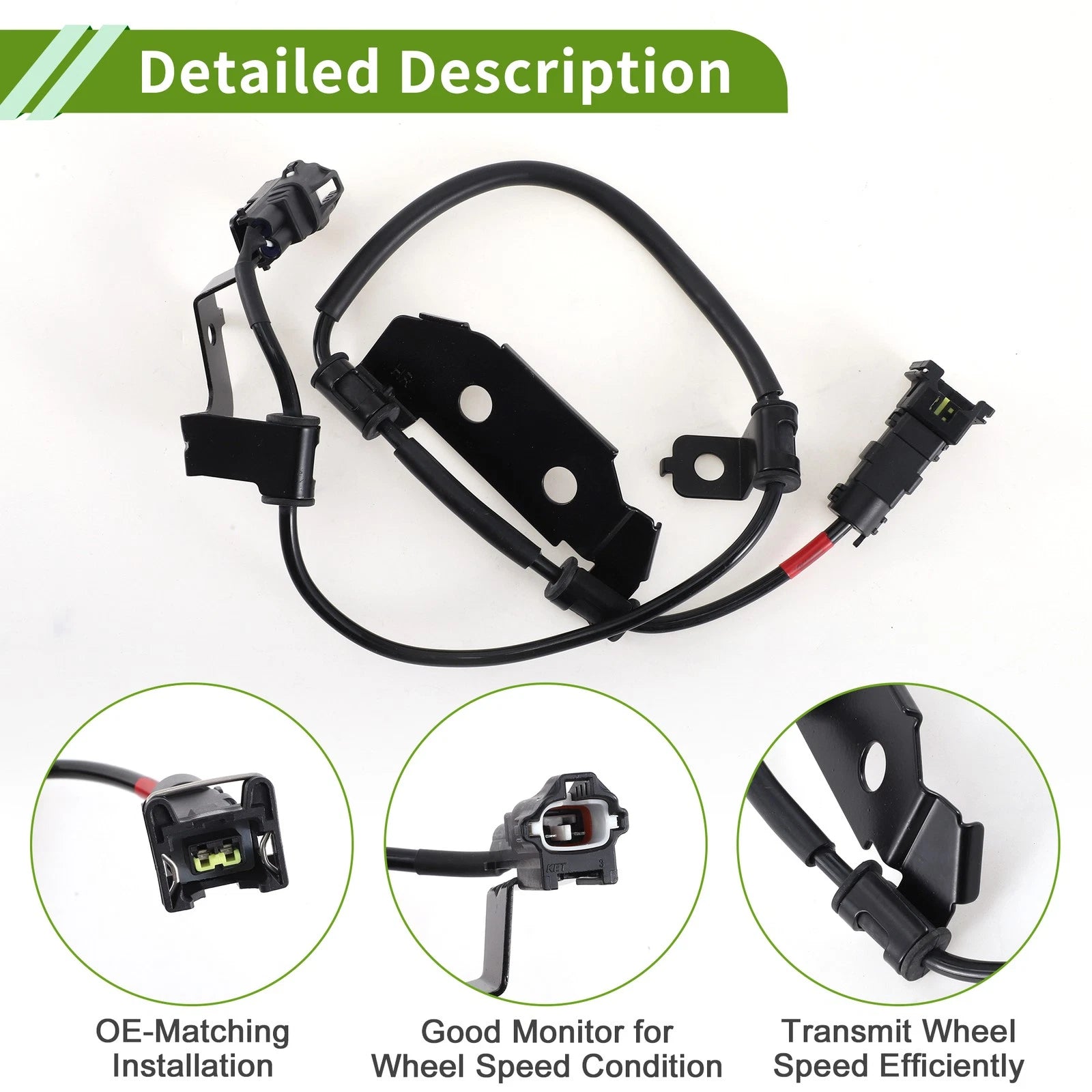 ABS Wheel Speed Sensor No. 95681A9000 for Kia Sedona (2015–2019)
