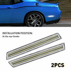 White Rear LED Side Marker Light for Dodge Challenger (2015–2022)