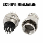 GX20-8 Male and Female Connectors for Automotive Applications