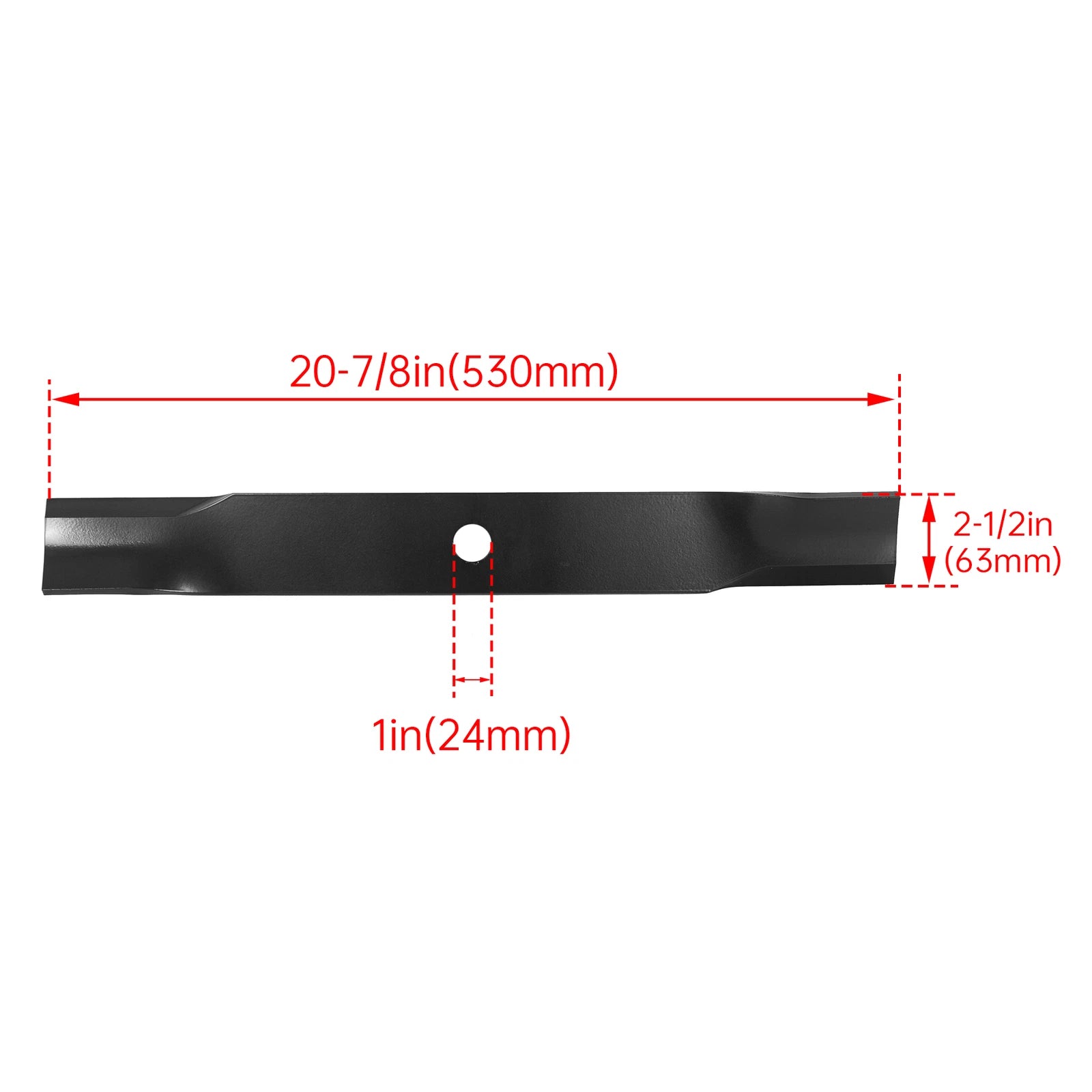 Set of 6 Mower Blades 60" for John Deere Z930M (#M168223, 737, 757, 777, 797)