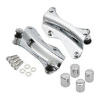 4 Point Docking Hardware Kit & Covers for Harley Electra Glide (2014–Up)