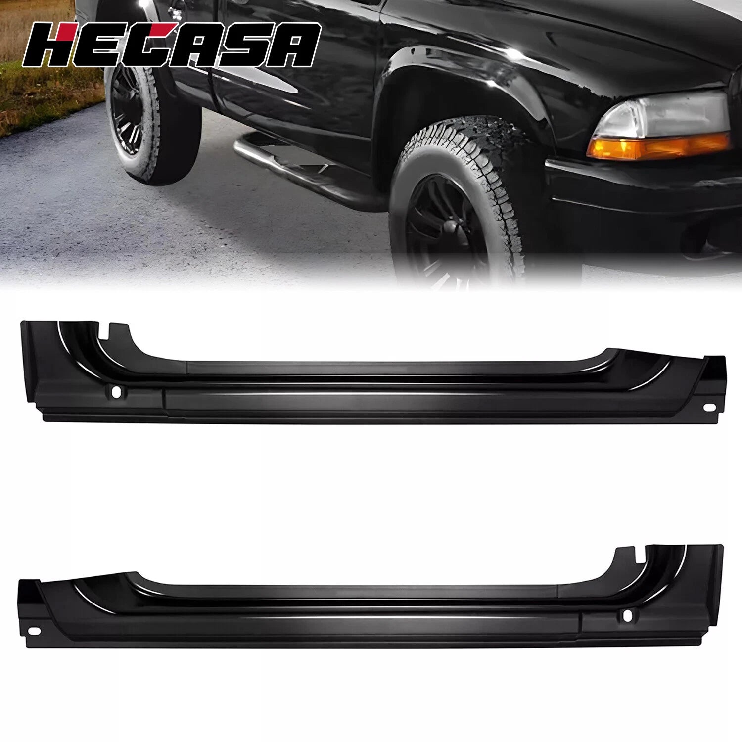 Rocker Panels for Dodge Dakota 1997–2004 (2 Door Extended/Standard Cab)