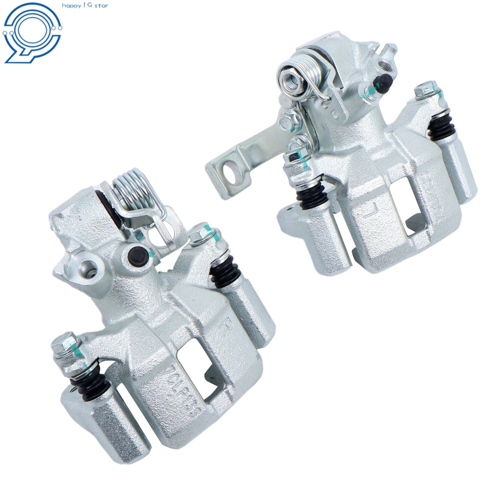 Set of 2 Rear Brake Calipers 19-B1557 for Acura Integra (94–01) & Honda Civic (92–00)
