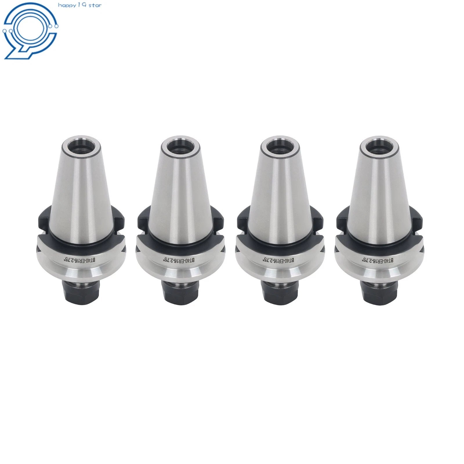 Set of 4 Toolholders for CNC Machines (ER16, 70mm Length)