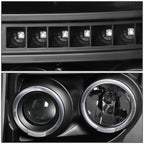 LED Halo Ring Projector Headlights for Ford Super Duty (2011–2016)