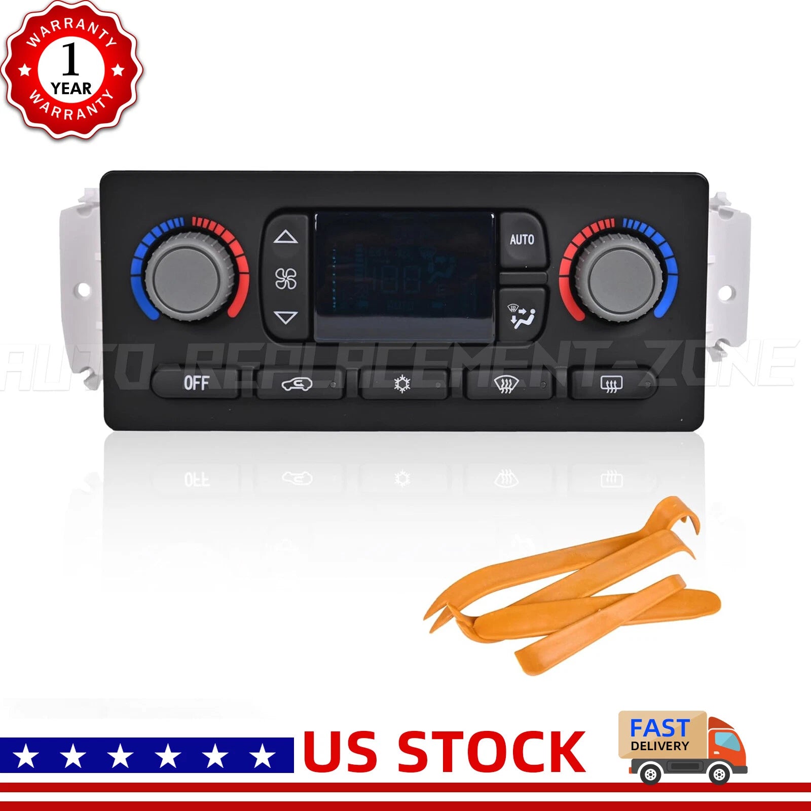 A/C Climate Control Module for Chevy Silverado GMC Sierra (2003–2004) 599-009 15107730