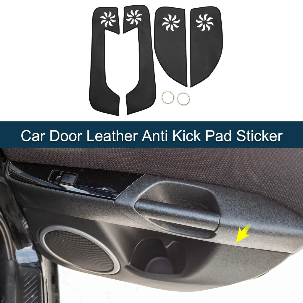 Set of 1 Car Door Leather Anti Kick Pad Sticker for Audi A3 (2004–2013)