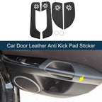 Set of 1 Car Door Leather Anti Kick Pad Sticker for Audi A3 (2004–2013)