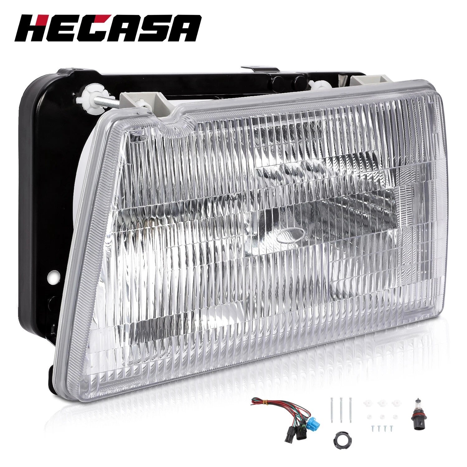 Headlight Headlamp w/Bulb Driver Side Left for Peterbilt 375 385