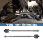 2X Front Inner Tie Rod End Links for Dodge Charger, Chrysler 300 (2015–2022)