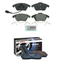 Set of 4 Bosch Blue Semi-Metallic Disc Brake Pads for A3 CC Eos GTI Jetta Rabbit (2006–2013)
