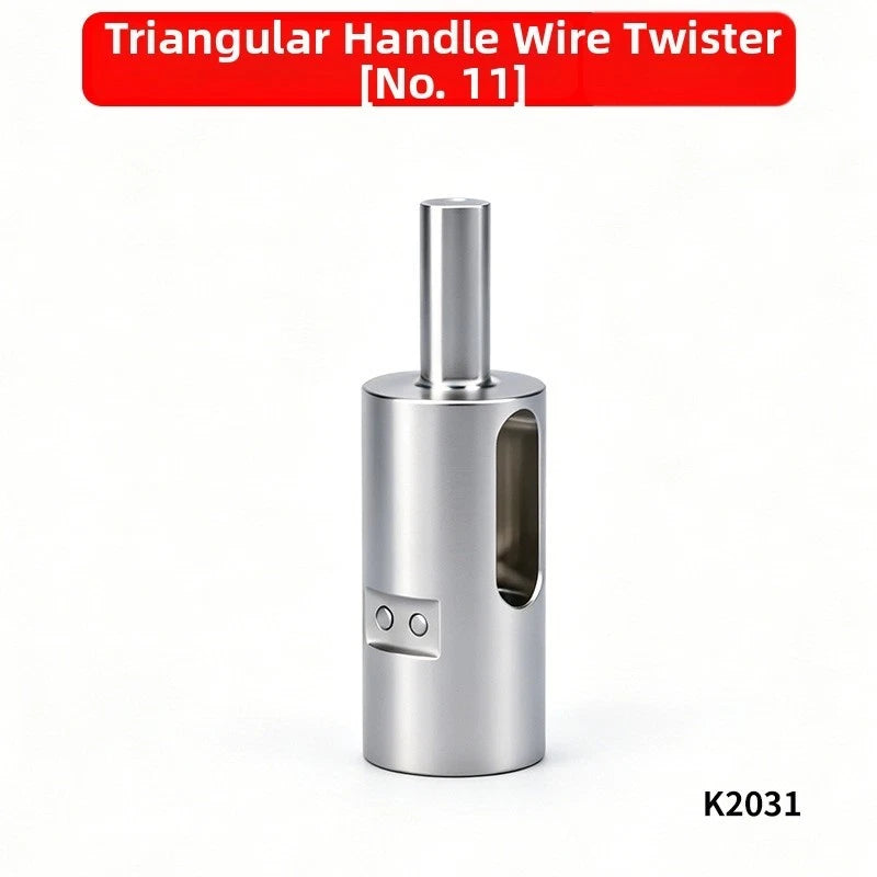 Wire Twister Tool for 2.5mm to 5mm Wire Twisting Tasks (45 Steel)