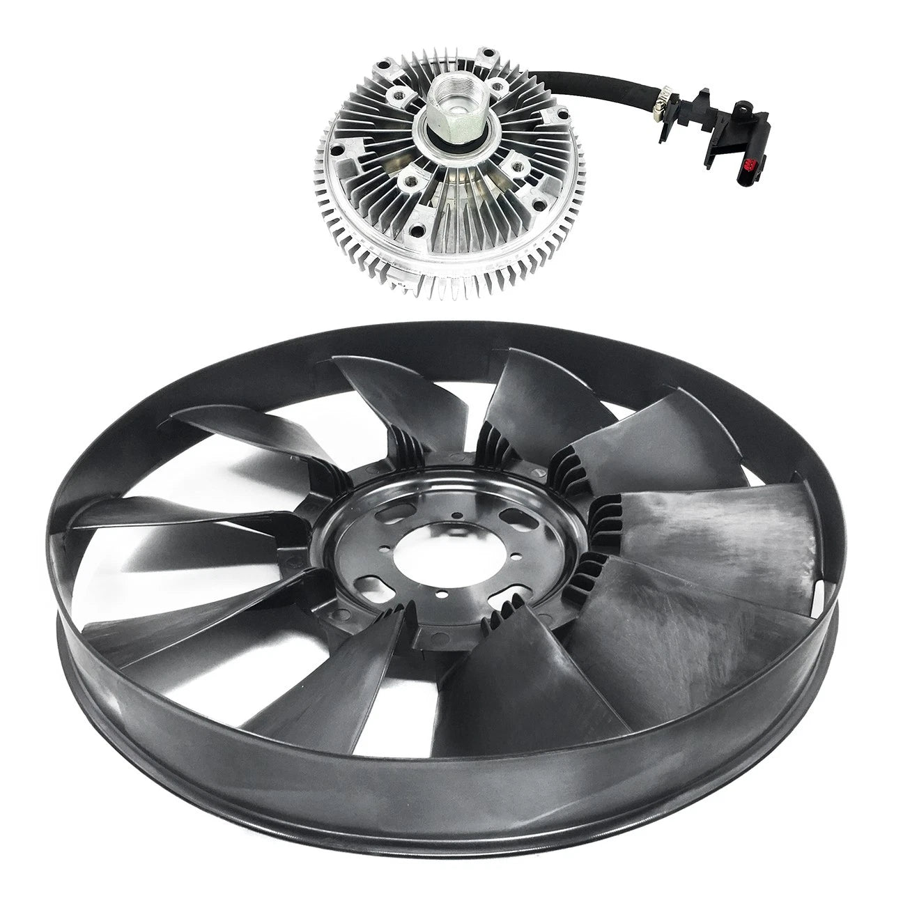 Fan Clutch & Radiator Cooling Fan for Chevy Trailblazer, Olds Envoy
