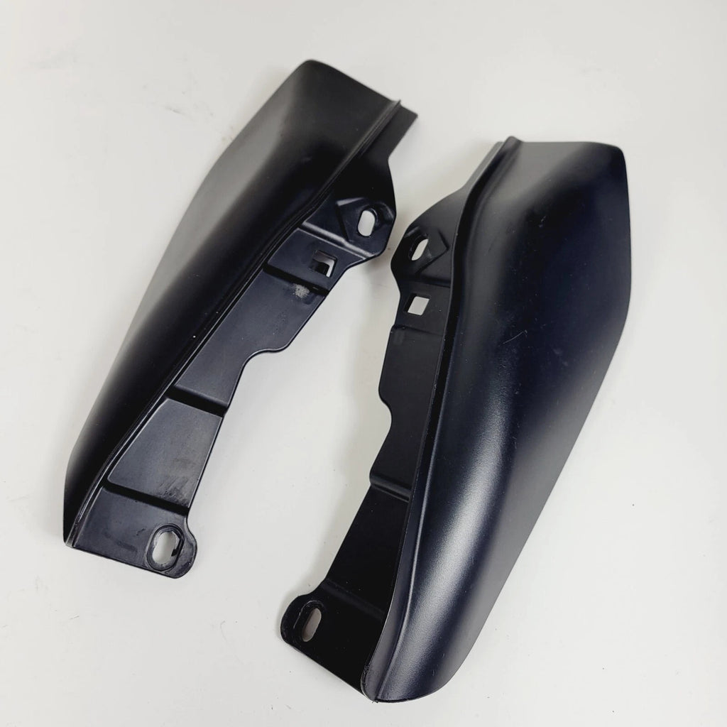 Set of 2 Matte Black Mid Frame Wind Deflectors for Harley Touring (2009–2023)