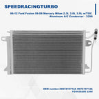 A/C Condenser for Ford Fusion Lincoln MKZ (2006–2012) 3390 Aluminum