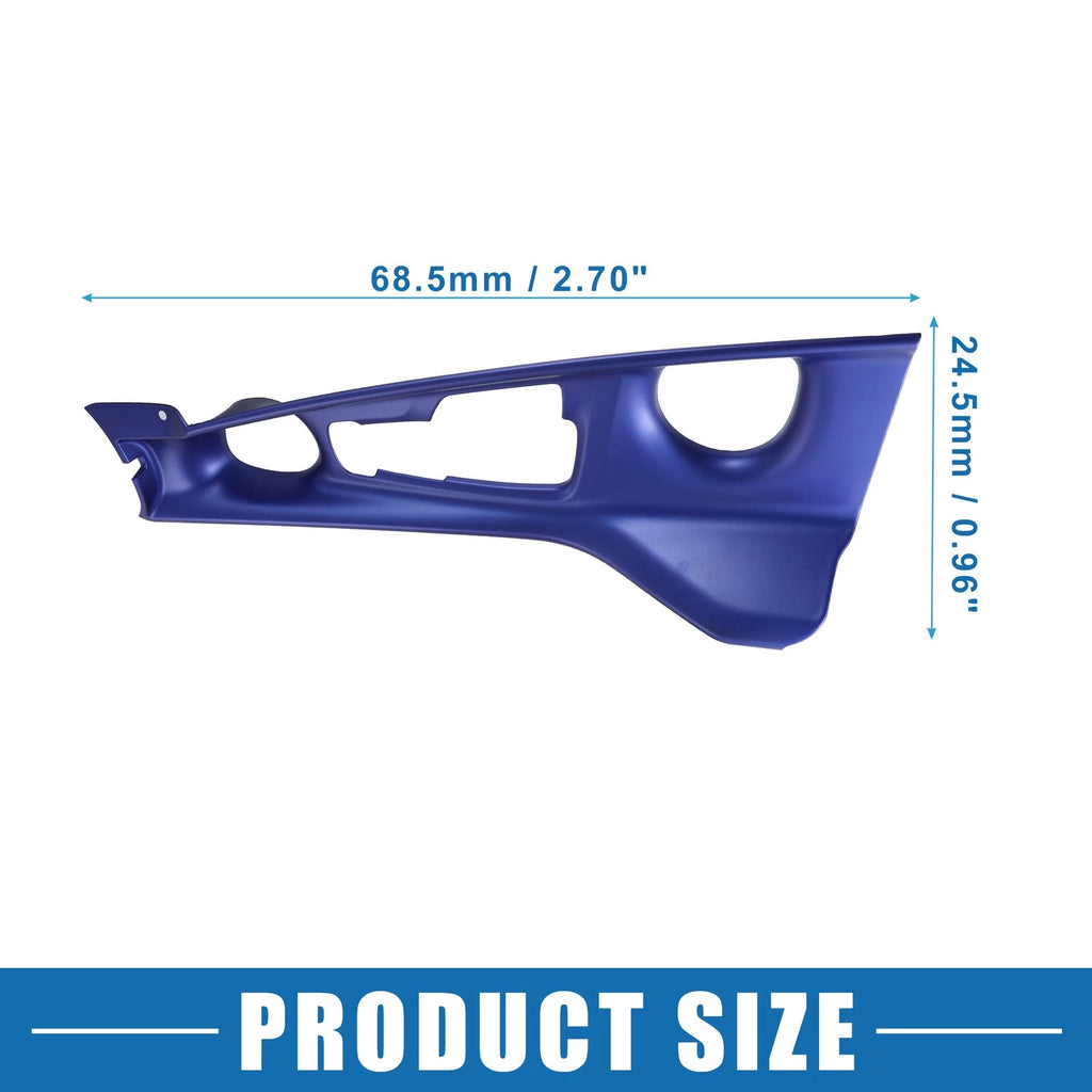 Cup Holder Panel Cover Trim for Toyota CHR (2017–2021) - Blue