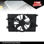 Radiator Cooling Fan for Jeep Chrysler (2014-2016)