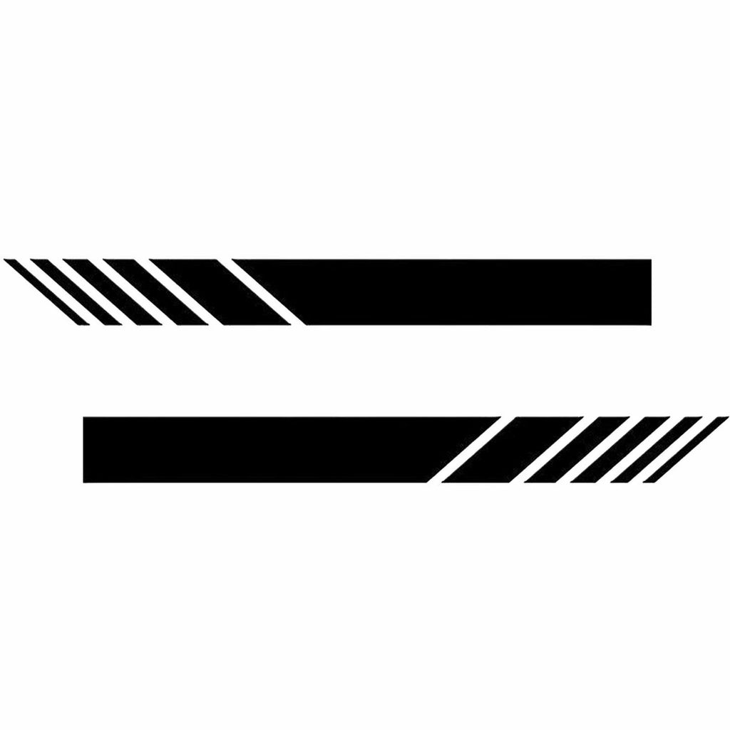Black Vinyl Reflect Decals for Mercedes-Benz W204 W212 (2007-2015)