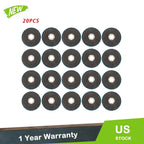 20PCS 60 Grit T29 Zirconia Flap Disc Sanding 4-1/2" × 7/8"